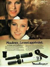  advertising 0522 1979 Moulinex the tamed wind blower brush