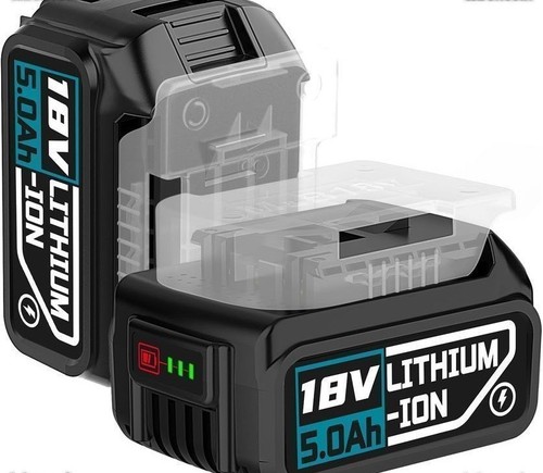 Lot batteries 18v 5ah - batteries,