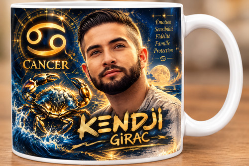 Kendji girac mug signe - girac,