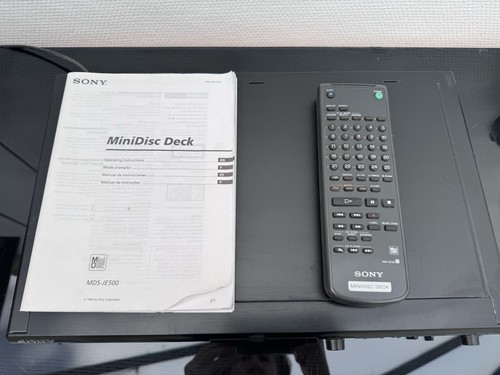 Sony mds je500 - mds-je500, lecteur