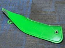 1973 Suzuki RV125 Tracker 125 Right Side Frame Cover Plastic Green