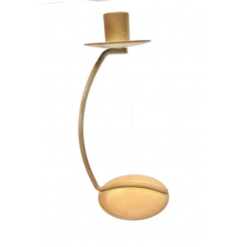 Bougeoir metal peint style - en,