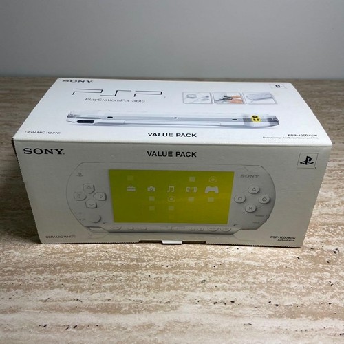 Sony psp 1000 ceramic - psp-1000, white