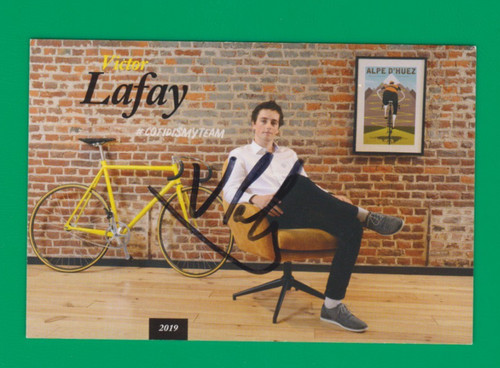 Cyclisme carte cycliste victor - carte,