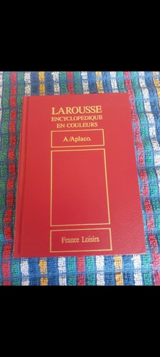 Larousse encyclopédique - , en