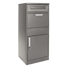 Wiltec Boîte à paquet Grise