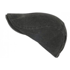 Beret Casquette Noire en Coton