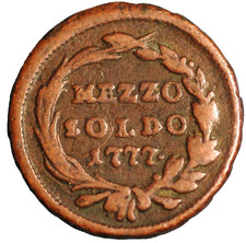 1777 1/2 Soldo Italian States