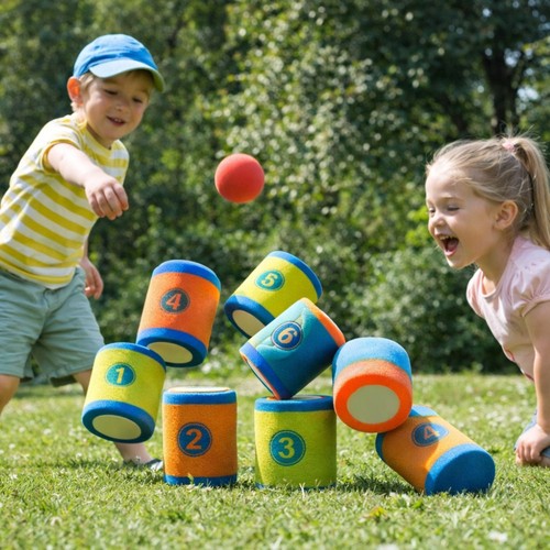 Jeu chamboule tout en - chamboule,