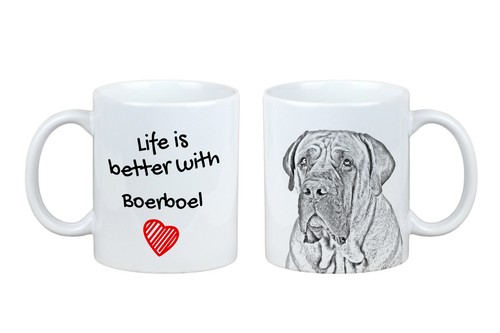 Boerboel mug avec chien - le,