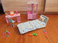 * BARBIE CHAMBRE BUREAU / MOBILIER VINTAGE *