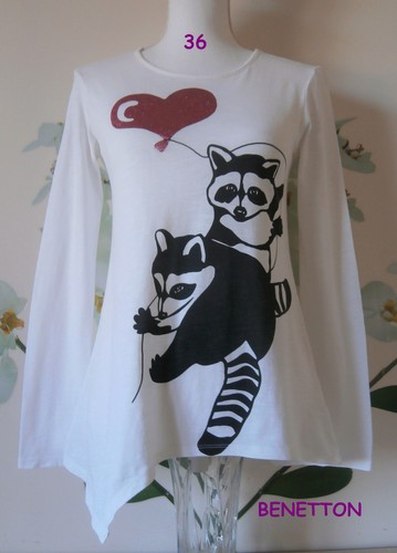 Tee shirt benetton - s, 36
