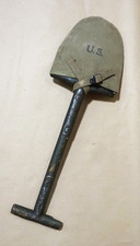 US WWII PELLE en T Marquée "