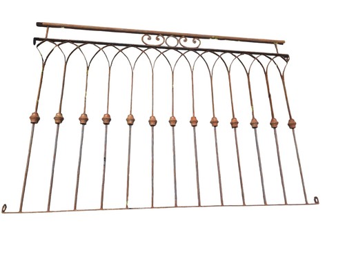 Barrière jardin fer - en,