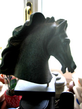 STATUE BUSTE TETE DE CHEVAL