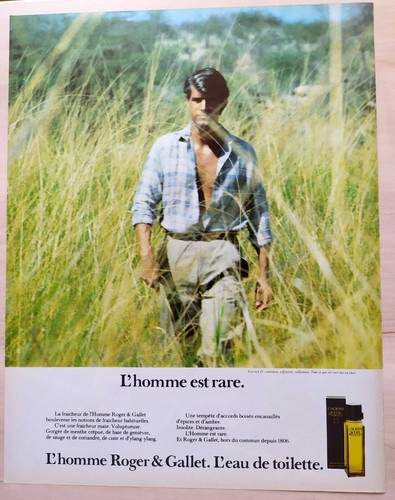 Publicité papier eau de - -,
