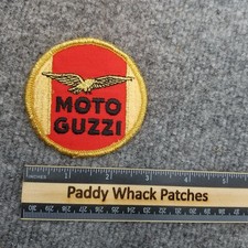 Vintage Moto Guzzi Patch Motorcycle Biker 70s 80s K1
