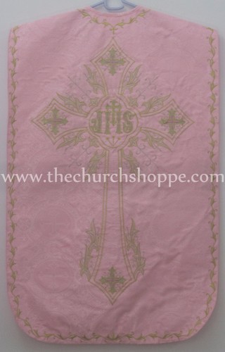 Chasuble romaine rose - romaine,