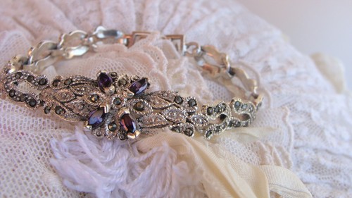 Superbe ancien bracelet argent