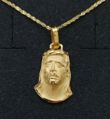 Pendentif chaîne or 18k - en,