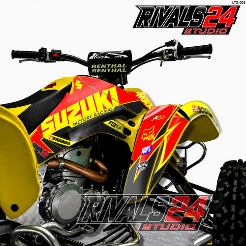 Ltz 400 suzuki wrap graphics - ltz,