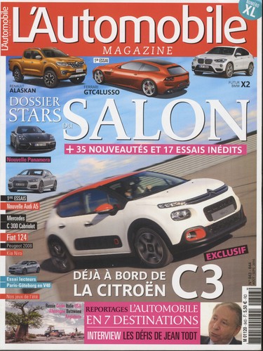 Automobile magazine 843 - l’automobile, n°843