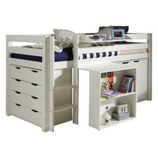 Lit Combiné "Pino III" 90x200cm Blanc