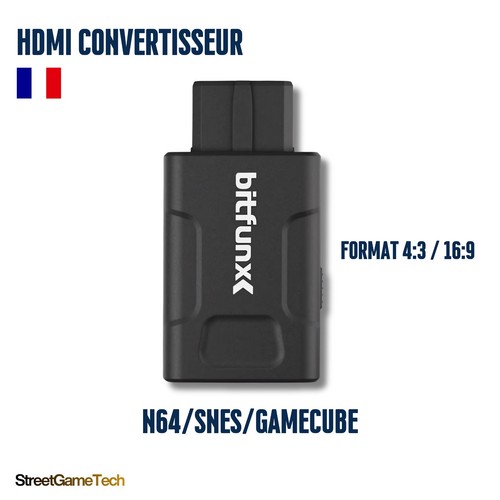 Adaptateur hdmi gamecube n64 - adaptateur,