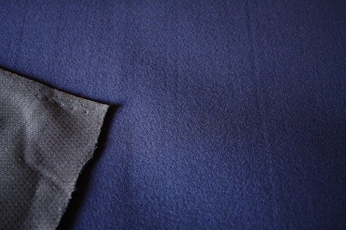 Coupon 127 tissu bleu - coupon,