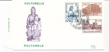 D73239 Belgium FDC P.444 Culture Buildings Architecture Genappe