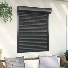 Volet roulant aluminium 100x120 cm anthracite