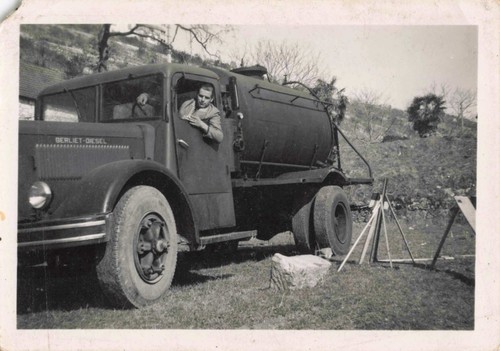 Ancienne photographie camion - ancienne,