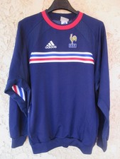 Sweat maillot training ADIDAS vintage équipe de FRANCE FFF COUPE DU MONDE 98 M