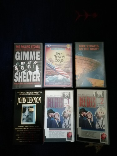 Lot cassettes vhs - lot, 6