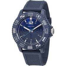 Montre Homme NAUTICA WAVEMAKERS NAPWVF302 Silicone Bleu