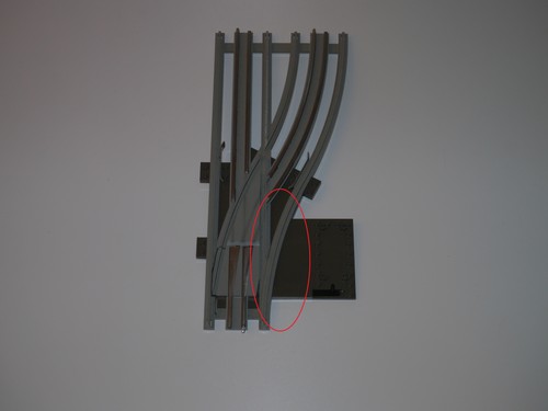 Lego train rails 12v - 12v, chemin