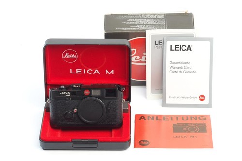 Leitz leica noir 10404 avec - leitz, m6