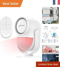 Alarme Détecteur de Mouvement CPVAN - Sirène 125dB, Idéale pour Maison et Bureau