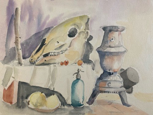 Belle peinture nature morte - peinture, au