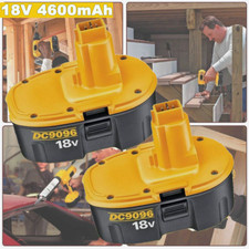 2x Batterie 4600mAh 18 Volt XRP pour Dewalt DC9096 NI-MH DE9503 DE9096 DE9095 FR