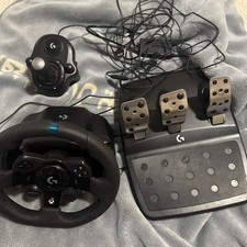 Logitech G923 Racing Wheel, Pedals and Shifter for Xbox and PC