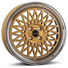 Jantes Borbet B 7.0x17 ET38 4x100 GOLDP pour Mini Cabrio Clubman Cooper S Coupe