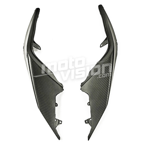Coque arrière carbone aprilia - arrière,
