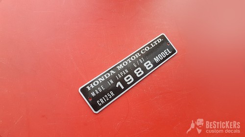 Honda cr125 125 1988 - cr125,