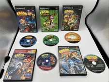 5pc Crash Bandicoot Lot PS2 PlayStation 2 - Crash of the Titans Wrath No Manuals