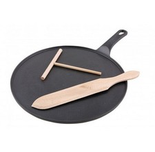 chasseur crêpière en fonte 30cm noir 3290noir 