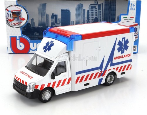 Fourgon burago mercedes - fourgon, 1/43