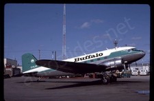 Buffalo Airways Douglas C-47A C-FLFR Jul 95 Kodachrome Slide/Dia C10