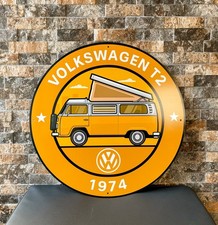 1974 Volkswagen T2 Camper Westfalia Edition Heavy Metal Sign XL – 19.7" (50cm)