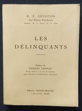 Les délinquants. R.P. Devoyod